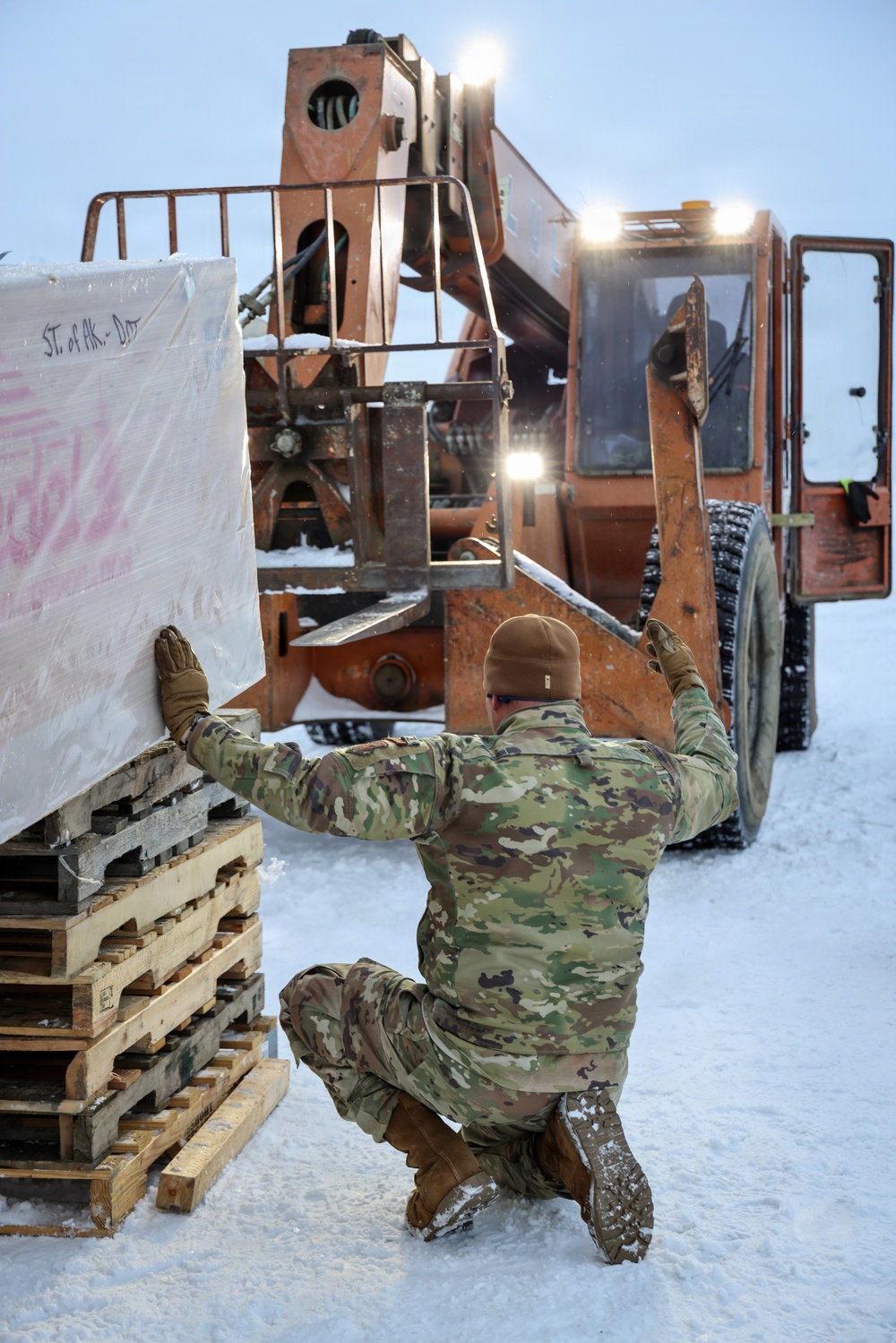 AKOM delivers building supplies during Operation Halong Response
