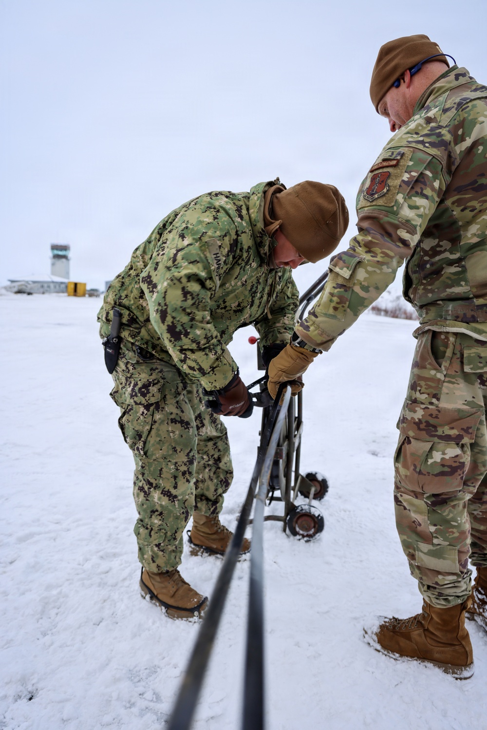 AKOM delivers building supplies during Operation Halong Response