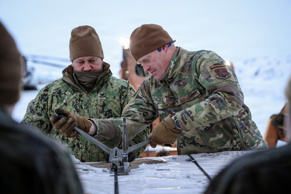 AKOM delivers building supplies during Operation Halong Response