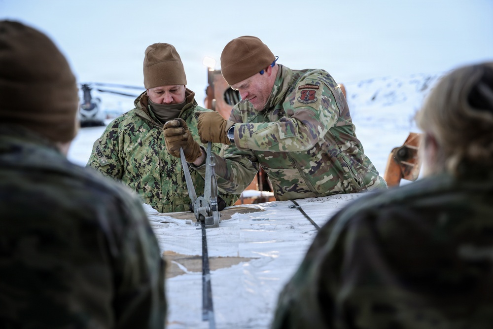AKOM delivers building supplies during Operation Halong Response
