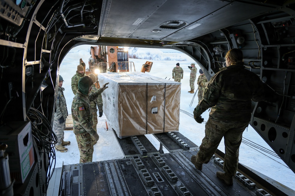 AKOM delivers building supplies during Operation Halong Response