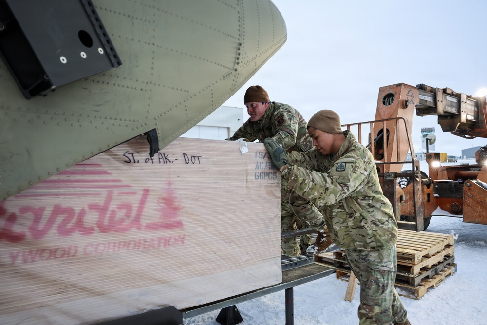 AKOM delivers building supplies during Operation Halong Response