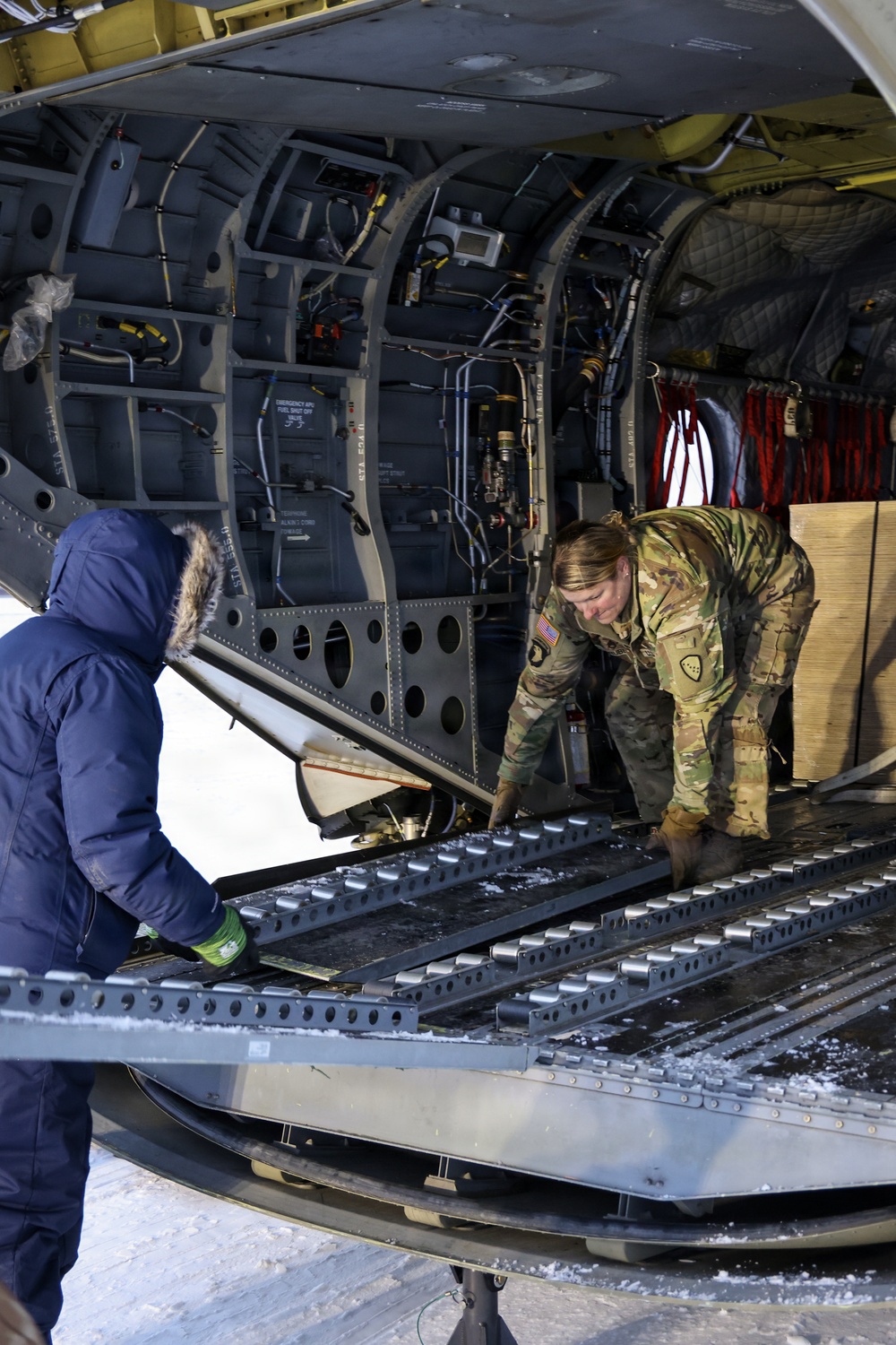 AKOM delivers building supplies during Operation Halong Response