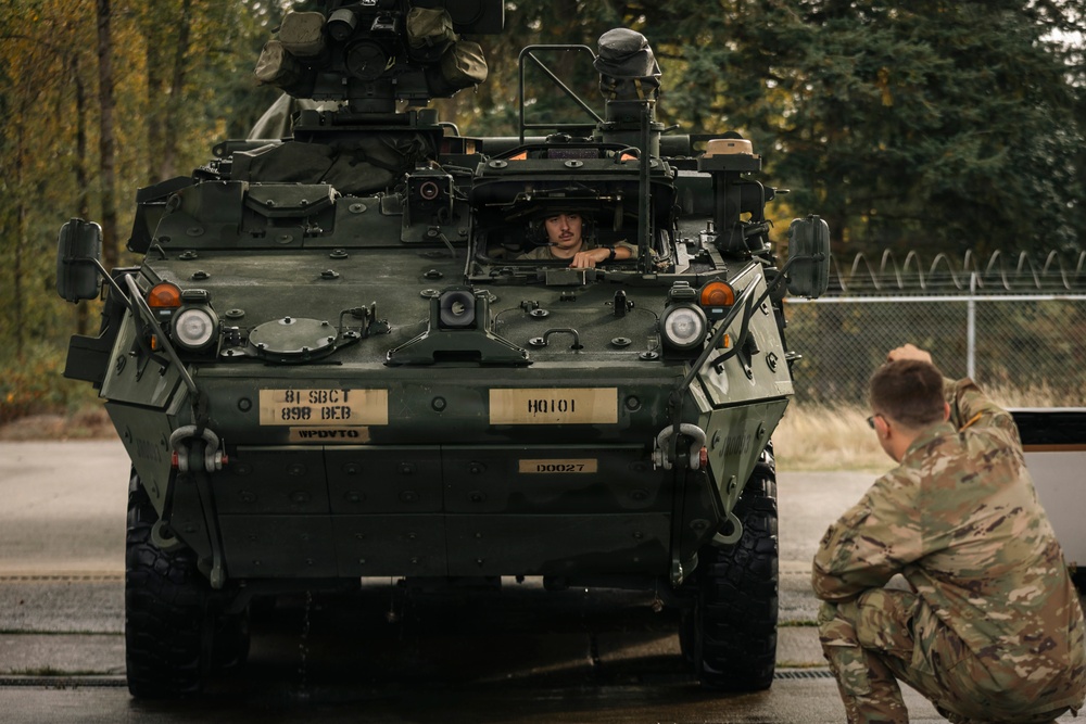 Washington National Guard's 81st SBCT says goodbye to Strykers as transformation to mobile brigade begins