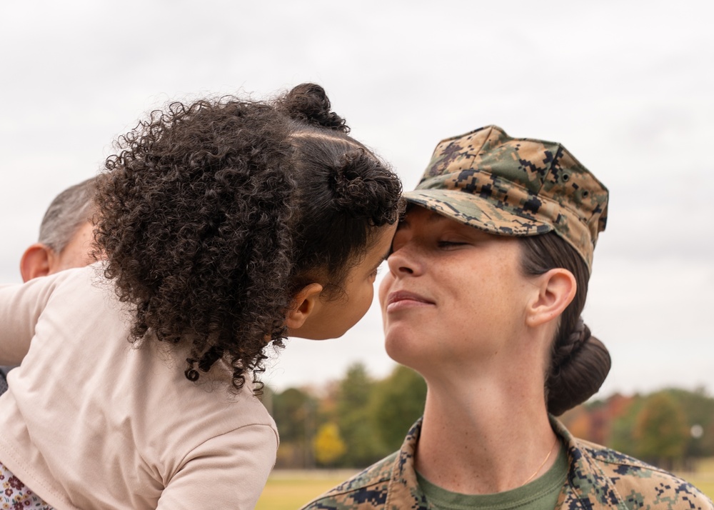 Marine Corps Information Command Celebrates Staff Sergeant Promotion
