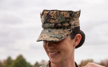 Marine Corps Information Command Celebrates Staff Sergeant Promotion