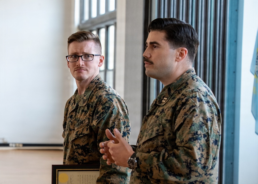 MARFORCYBER Marine Promoted to Staff Sergeant