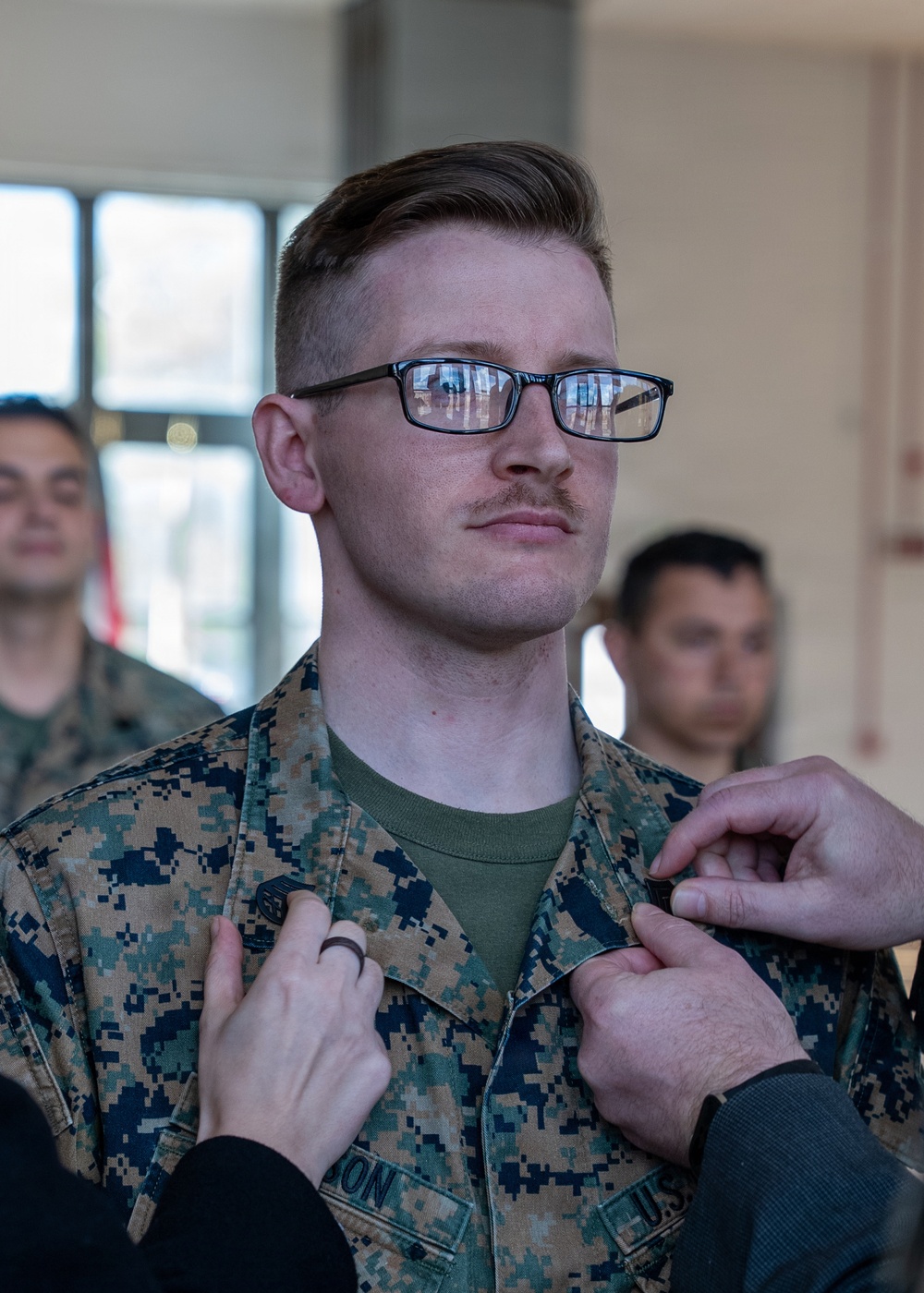 MARFORCYBER Marine Promoted to Staff Sergeant