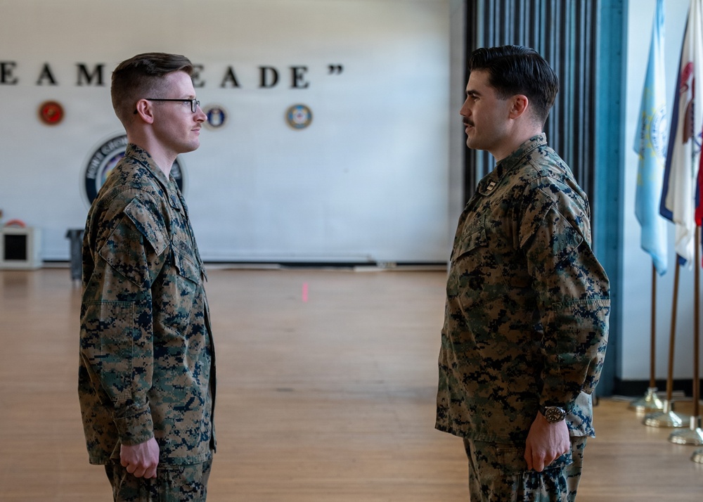MARFORCYBER Marine Promoted to Staff Sergeant