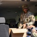 Soldiers drop off lunch