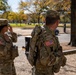 Soldiers provide a presence patrol in the National Mall