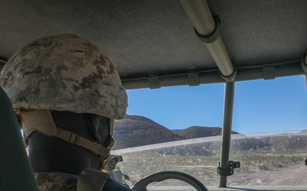 Marines train with Army's ISV for use at southern border