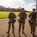 Soldiers provide a presence patrol in the National Mall