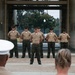 Echo Company Graduation and Morning Colors Ceremony