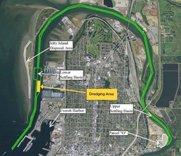 Army Corps begins dredging at Everett Harbor, Snohomish River, Nov. 4, 2025
