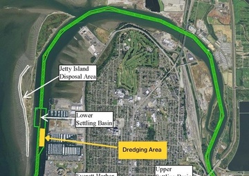 Army Corps begins dredging at Everett Harbor, Snohomish River, Nov. 4, 2025