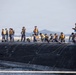 Submarine resupply: JMSDF JS Unryu visits MCAS Iwakuni