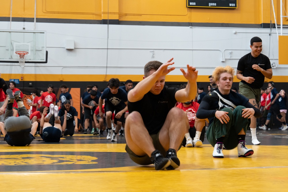 Sports Leadership Academy Wrestling Clinic 2025