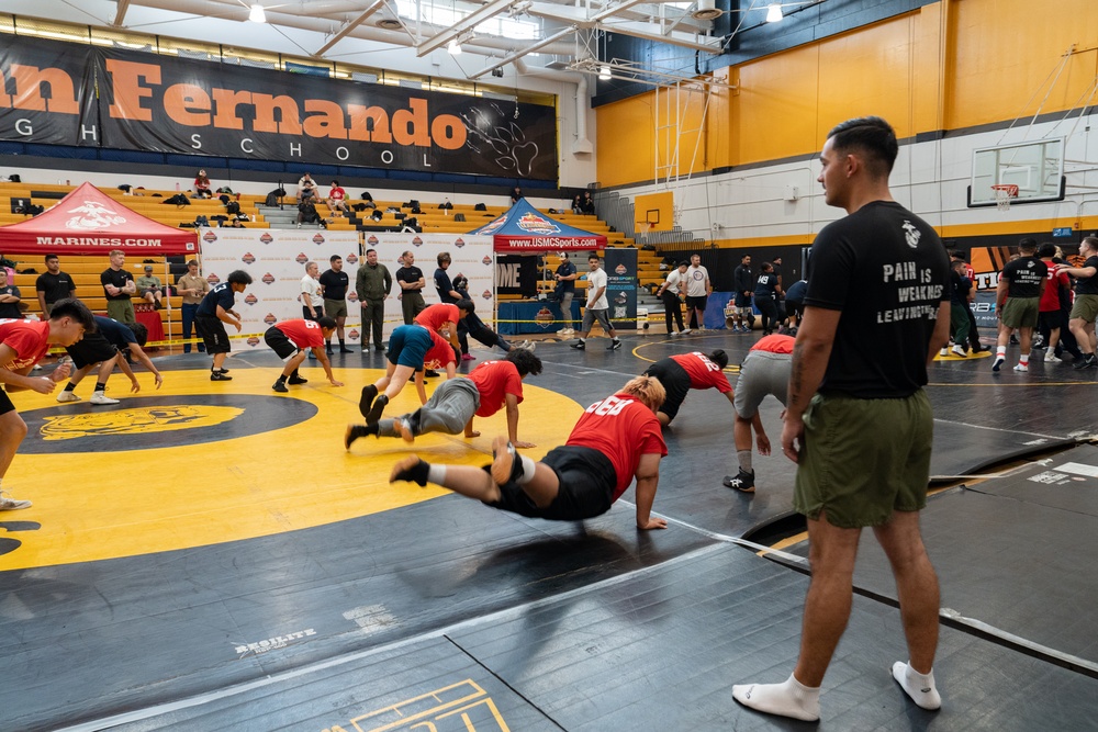 Sports Leadership Academy Wrestling Clinic 2025