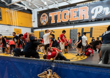 Sports Leadership Academy Wrestling Clinic 2025