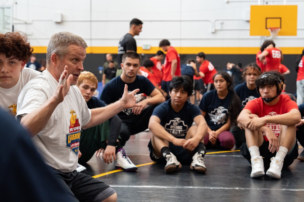 Sports Leadership Academy Wrestling Clinic 2025