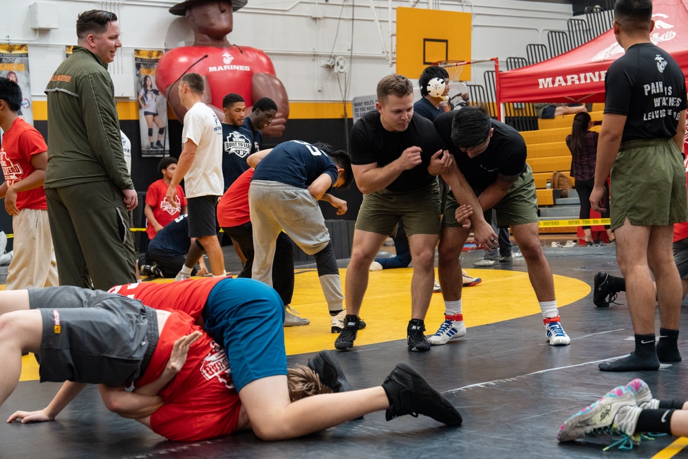 Sports Leadership Academy Wrestling Clinic 2025