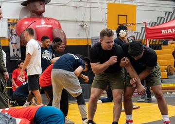 Sports Leadership Academy Wrestling Clinic 2025
