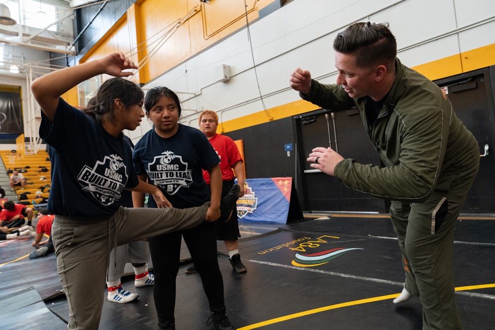 Sports Leadership Academy Wrestling Clinic 2025