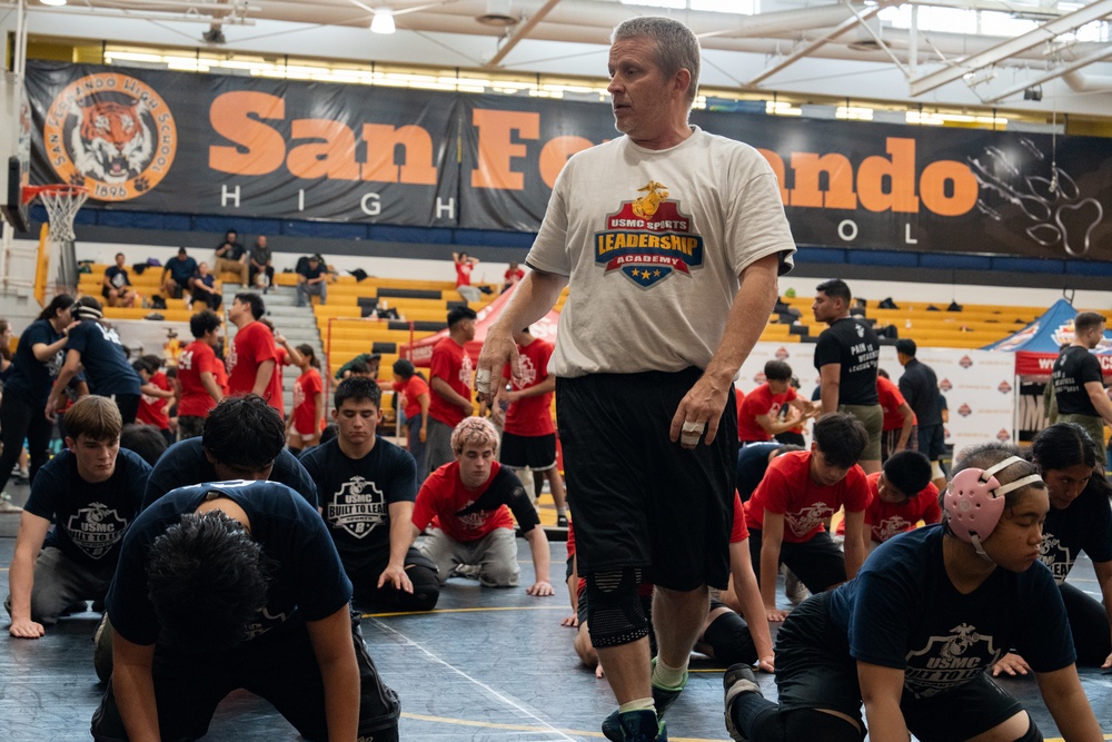 Sports Leadership Academy Wrestling Clinic 2025