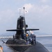 Submarine resupply: JMSDF JS Unryu visits MCAS Iwakuni