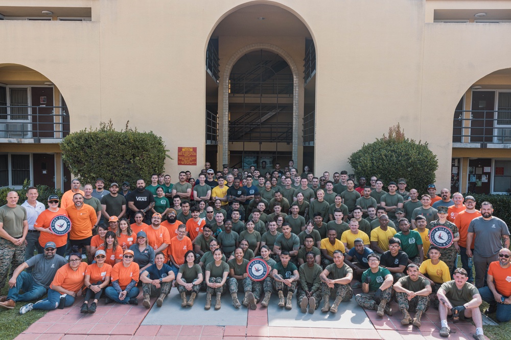 Headquarters and Service Battalion Operation Clean Sweep