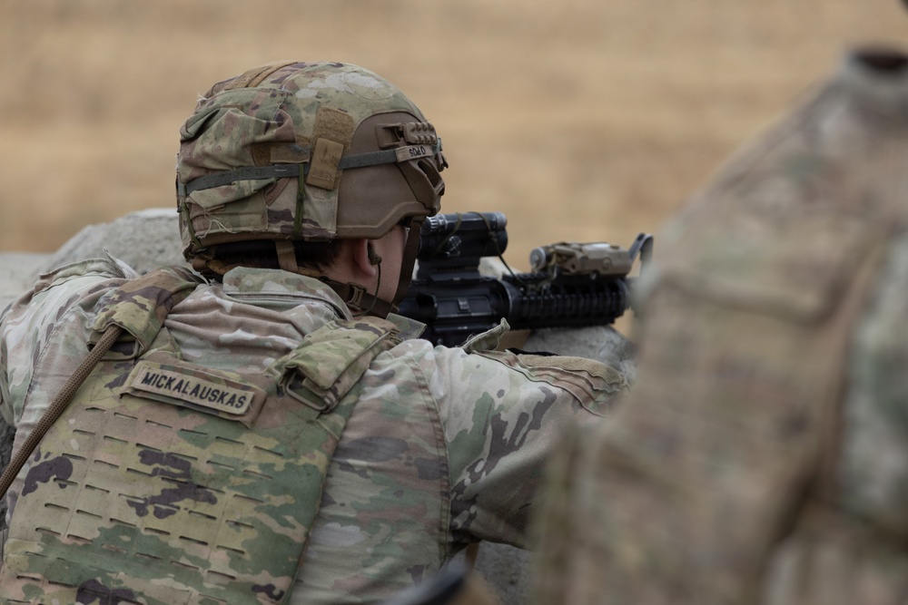 7th Infantry Division Conducts a CALFEX During Rising Thunder 25