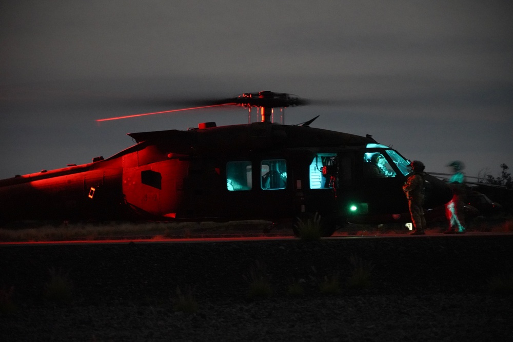 HIARNG 1-183rd AVN Night Gunnery