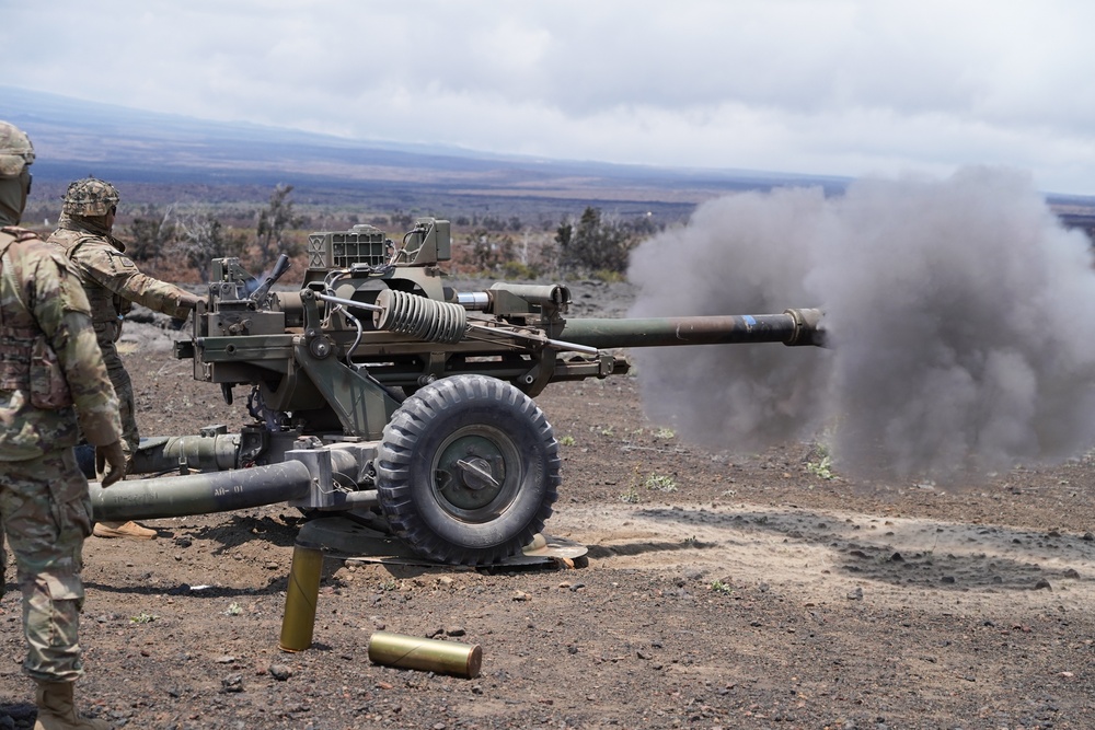 HIARNG 1-487 FAR Live Fire