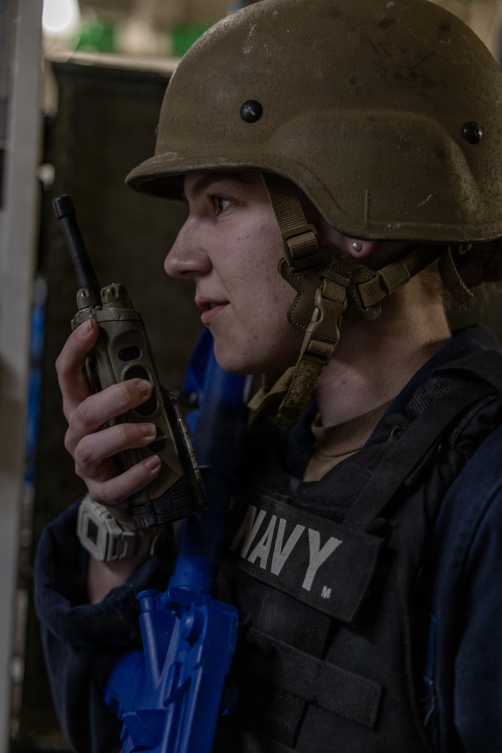 USS Mahan (DDG 72) Anti-Terrorism Drill