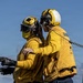 USS Mahan Conducts Flight Quarters