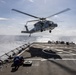 USS Mahan Conducts Flight Quarters