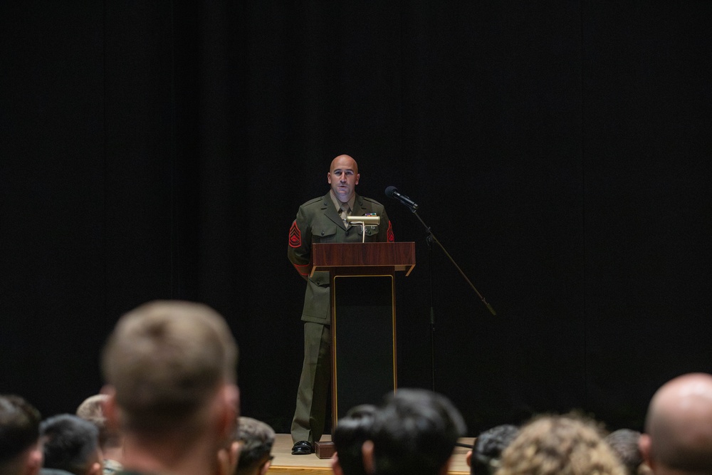 U.S. Marine Corps Gunnery Sgt. Robert Navarro Receives 2025 Hathcock II Award