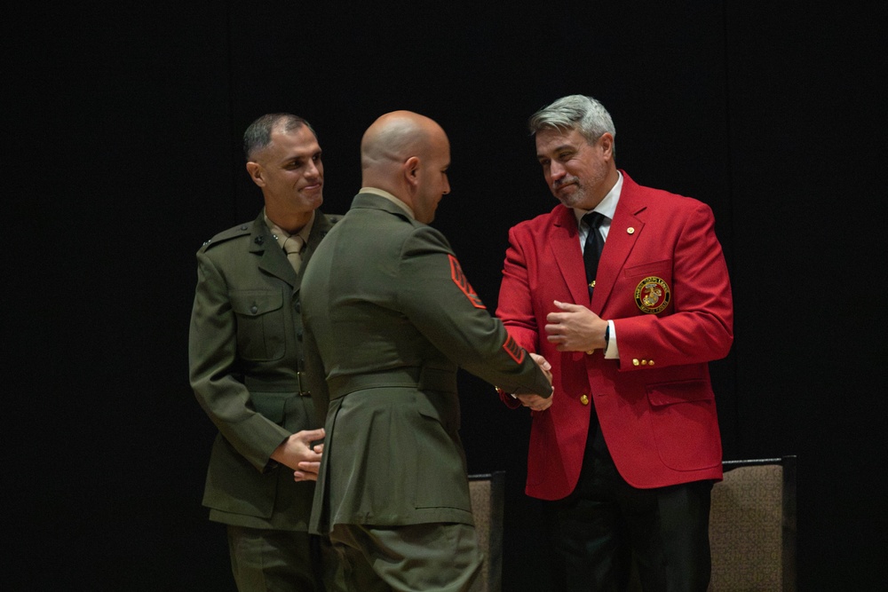 U.S. Marine Corps Gunnery Sgt. Robert Navarro Receives 2025 Hathcock II Award
