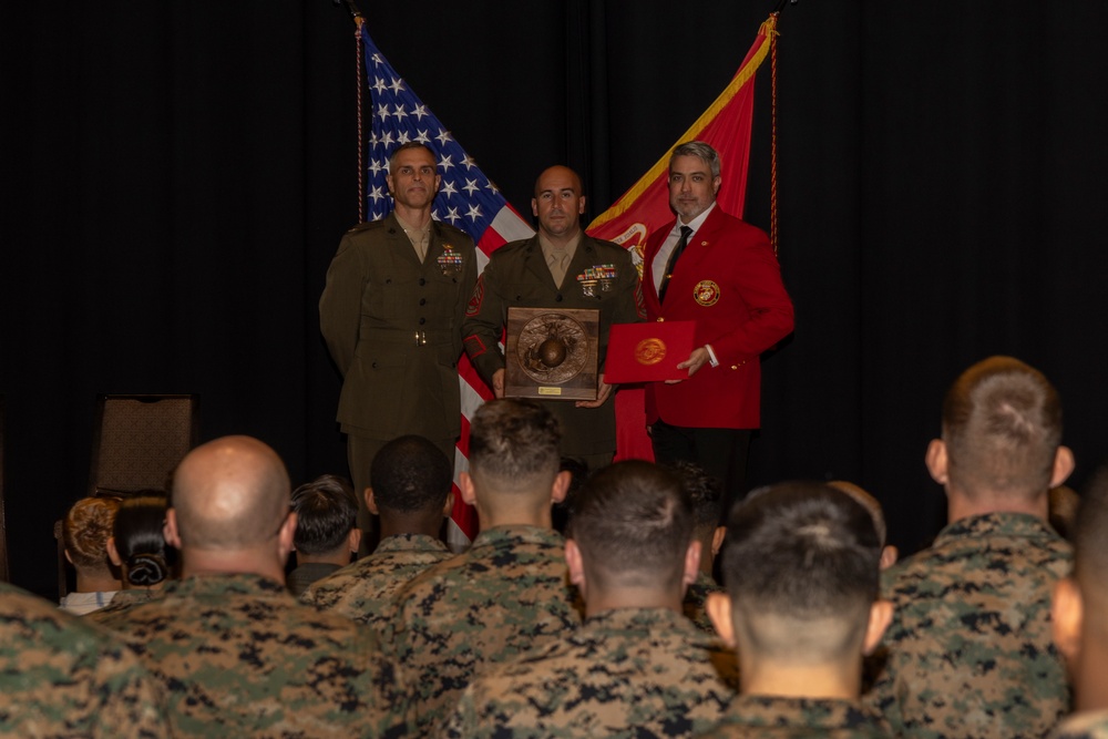 U.S. Marine Corps Gunnery Sgt. Robert Navarro Receives 2025 Hathcock II Award