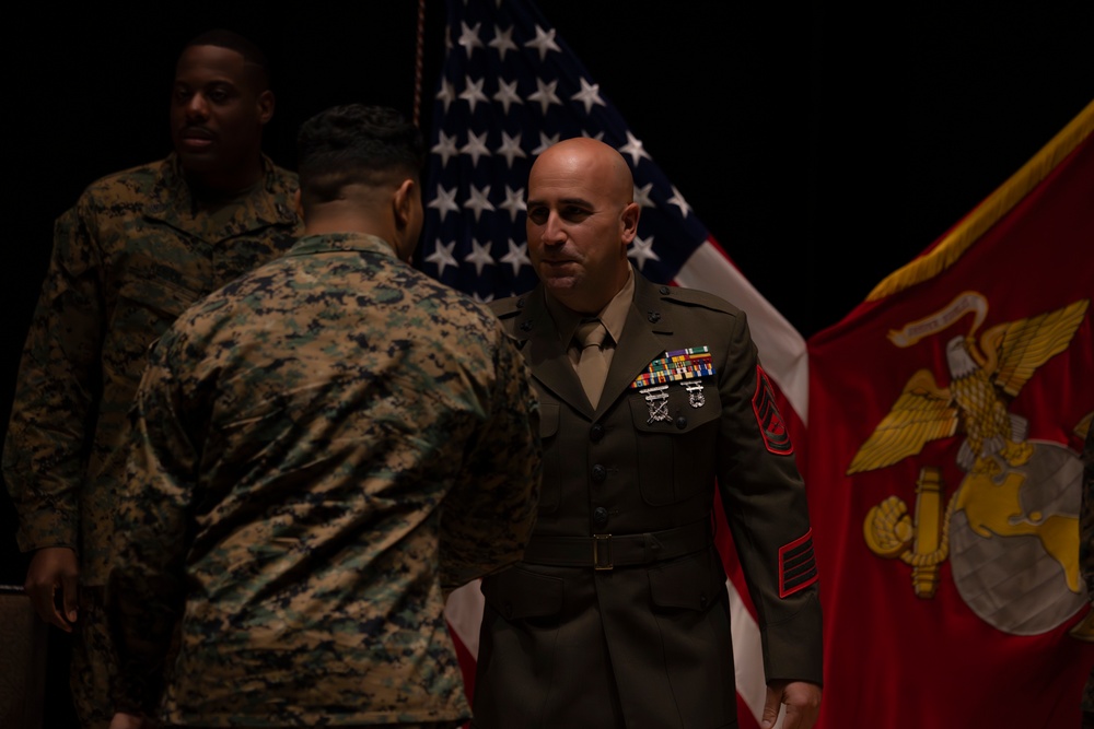 U.S. Marine Corps Gunnery Sgt. Robert Navarro Receives 2025 Hathcock II Award