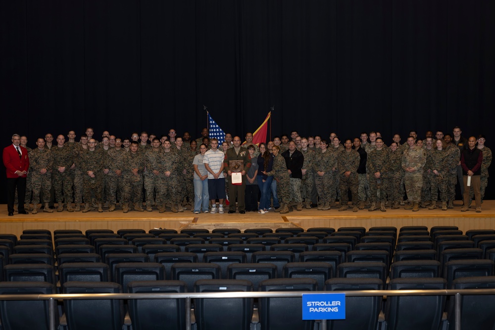 U.S. Marine Corps Gunnery Sgt. Robert Navarro Receives 2025 Hathcock II Award