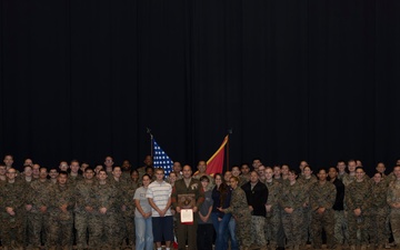 U.S. Marine Corps Gunnery Sgt. Robert Navarro Receives 2025 Hathcock II Award