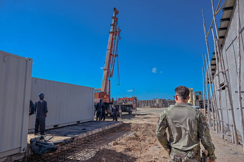 Airmen Collaborate to Improve Infrastructure and Quality of Life at Camp Simba