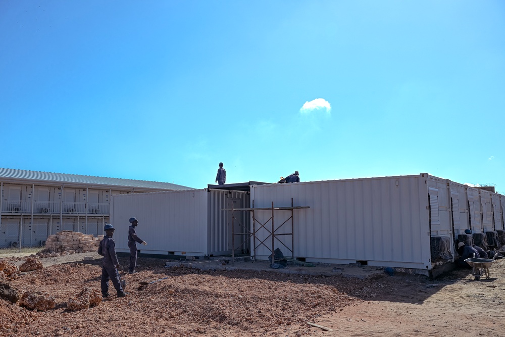Airmen Collaborate to Improve Infrastructure and Quality of Life at Camp Simba