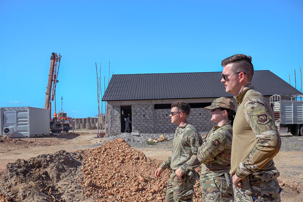 Airmen Collaborate to Improve Infrastructure and Quality of Life at Camp Simba