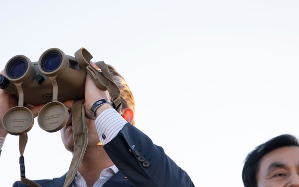 SW Hegseth, ROK MoD Visit JSA in Korean DMZ