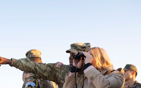 SW Hegseth, ROK MoD Visit JSA in Korean DMZ