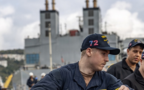 USS Mahan Arrives in Rijeka, Croatia