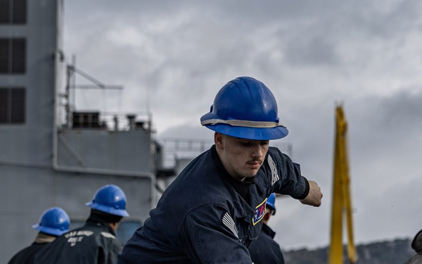 USS Mahan Arrives in Rijeka, Croatia